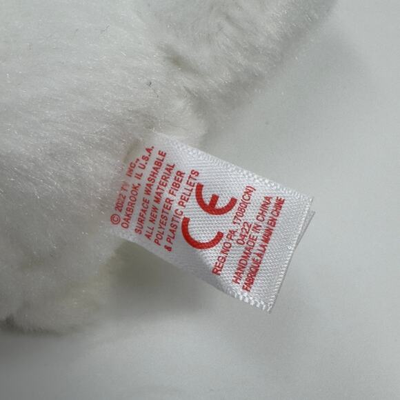 TY Beanie Boos Paxton Bear - Holiday Edition with Hat Plush - Picture 7 of 7